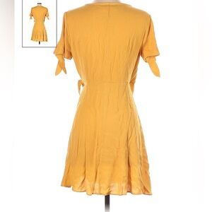 Yellow wrap dress - NWT Lulus